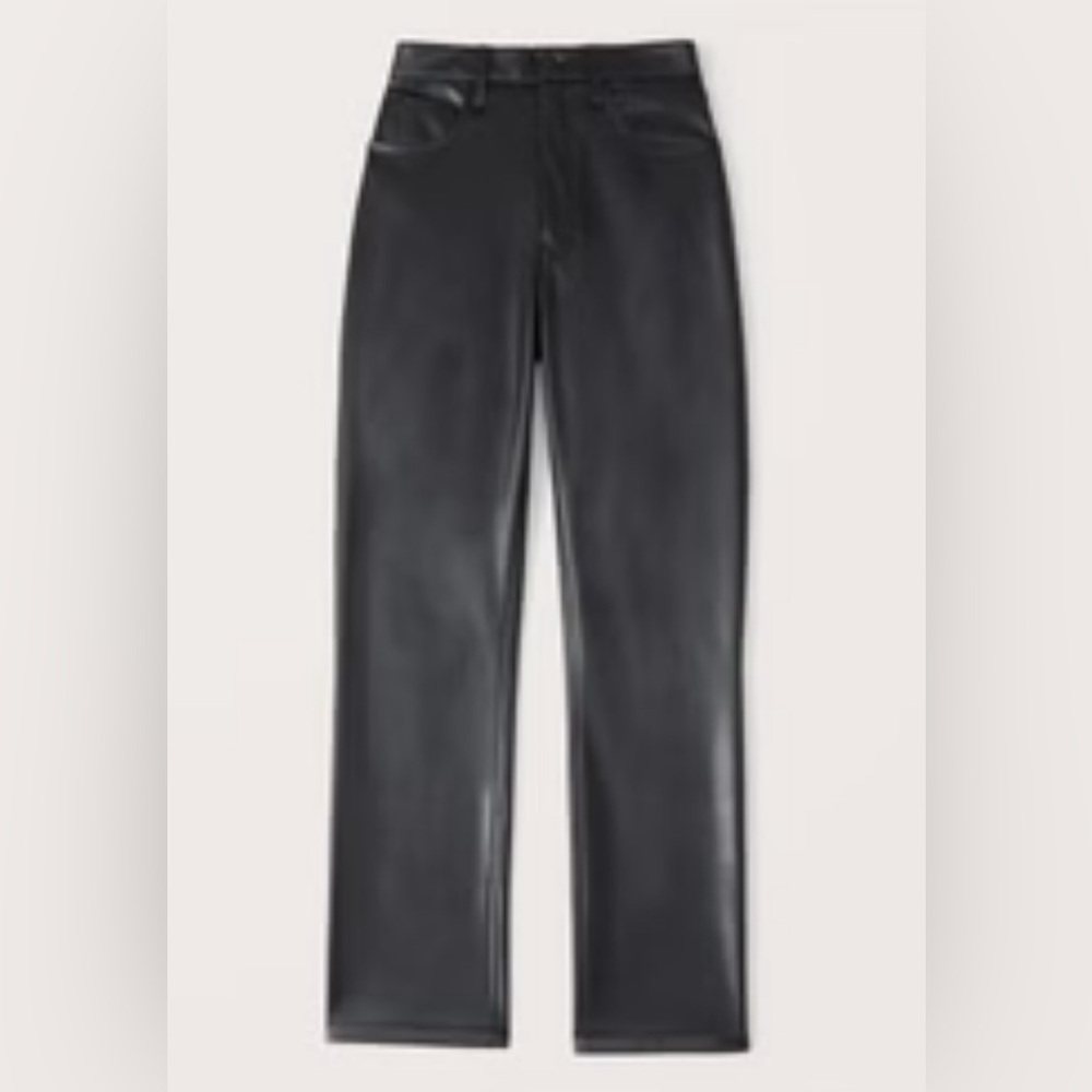 Abercrombie & Fitch Faux Leather Pants
